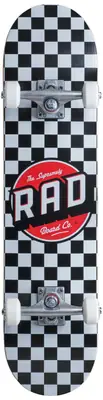 RAD Checkers Complete Skateboard