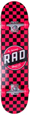 RAD Checkers Complete Skateboard