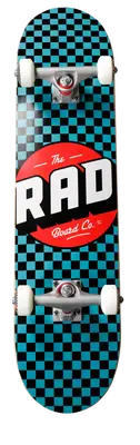 RAD Checkers Progressive Complete Skateboard