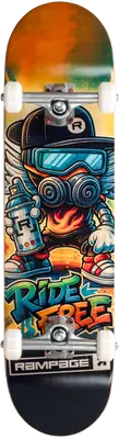 Rampage Ride Free Grafitti Deskorolka Kompletna