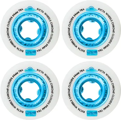 Ricta Chrome Clouds 78A Skateboard Rollen 4-Pack