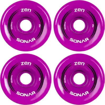 Riedell Sonar 62mm 4-Pack Roller Skate Wheels