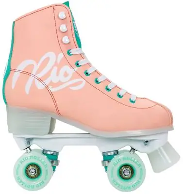 APOLLO Retro Roller Skates For Women & Girls - Adjustable Quad Skates With High Heel Design