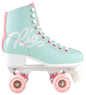Rio Roller Script Teal Quad Rullaluistimet