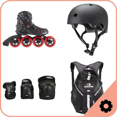 Roces Set Pattini in Linea Donne