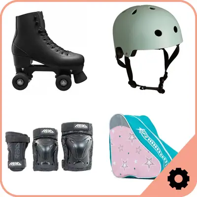 Rullskridskor Retro Paket