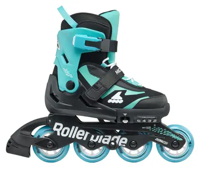 Rollerblade Microblade Black/Blue Kids Inline Skates
