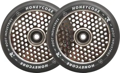 Root Honeycore Black 120mm Stuntstep Wielen 2-Pack