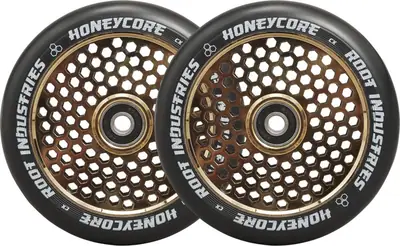 Root Honeycore Schwarz 120mm Stunt Scooter Rollen 2 Stk.