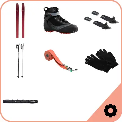 Rossignol BC Cross Country Ski Pakke