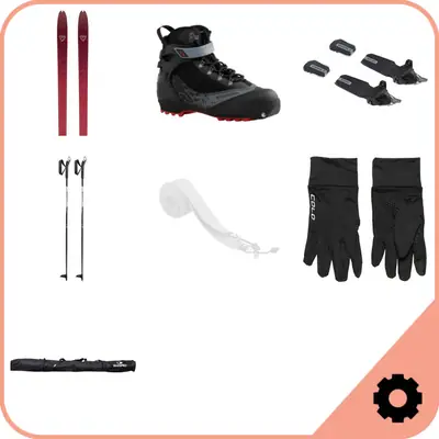 Rossignol BC Cross Country Ski Pakket