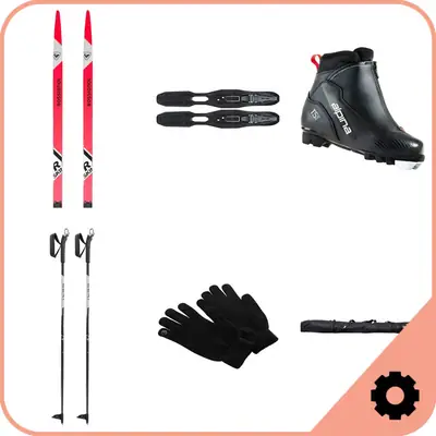 Rossignol Cross Country Classic Ski Package