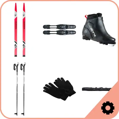 Rossignol Cross Country Classic Ski Komplekts