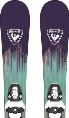 Rossignol Sender Kid + Team4 Fixation Skis Enfant