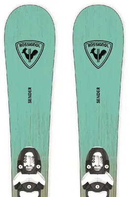 Rossignol Sender Kid + Team4 Bindung Kinder Ski