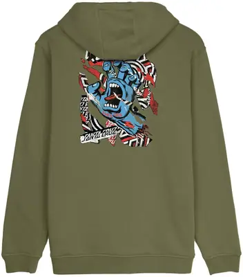 Santa Cruz Damaged Hand Hoodie