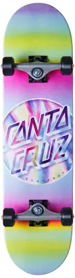 Santa Cruz Iridescent Dot Skateboard Completo