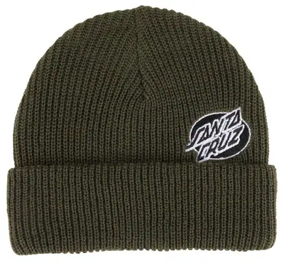 Santa Cruz Mono Lined Oval Dot Beanie