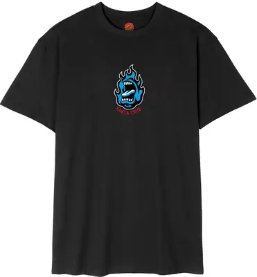 Santa Cruz Screaming Flame Front T-Shirt