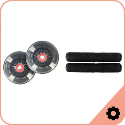 Scooter Rollen und Griffe