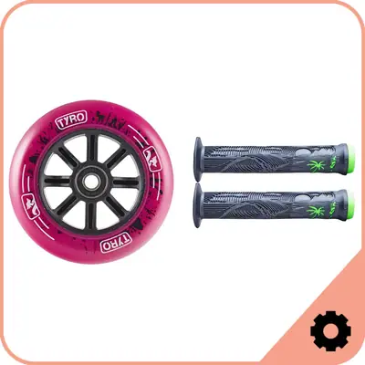 Scooter Wheels and Gripy