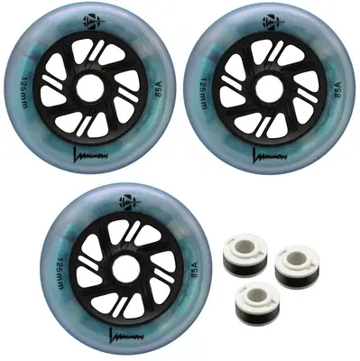 Seba Luminous LED Inline Skate Wheels 3-Pack