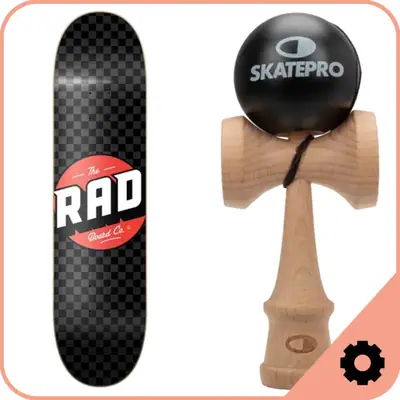 Skateboard Deck + Free Kendama