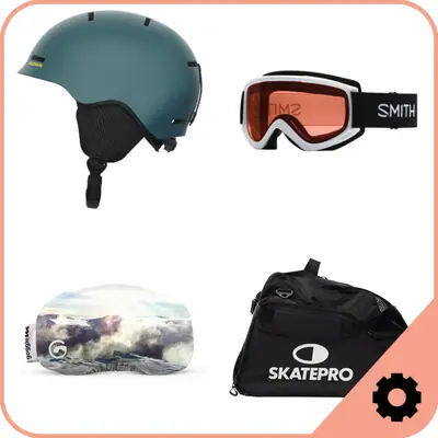 Ski Helmet Package