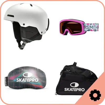 Ski Goggle and Helmet Package - Ski Helmet Goggle Combo