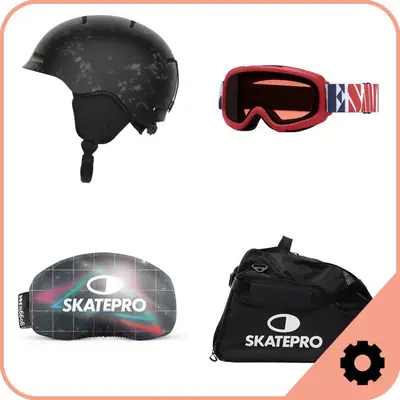 Ski Goggle and Helmet Package - Ski Helmet Goggle Combo