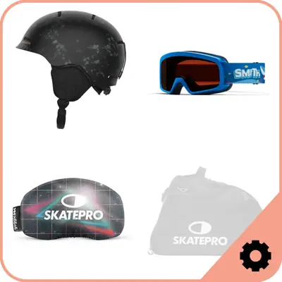 Ski Goggle and Helmet Package - Ski Helmet Goggle Combo