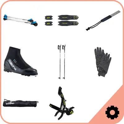 SkiGo Classic Roller Ski Package
