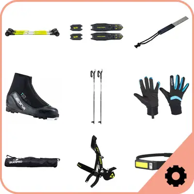 SkiGo Classic Roller Ski Package