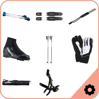SkiGo Classic Roller Ski Set