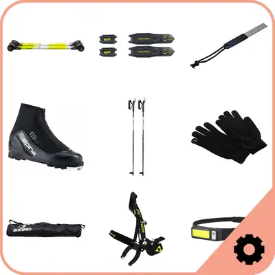 SkiGo Classic Roller Ski Set