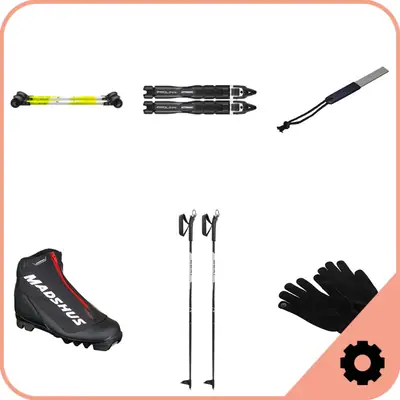 SkiGo Classic Roller Ski Set