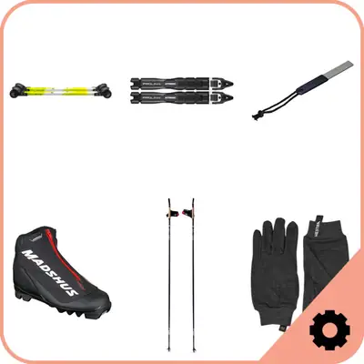 Fischer RC7 Skate Roller Skis | SkatePro