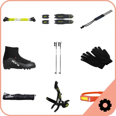 SkiGo Classic Roller Ski Package