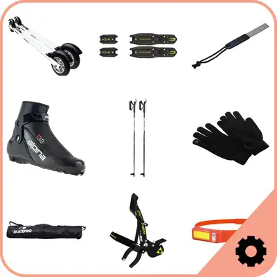 SkiGo Skate Roller Ski Package