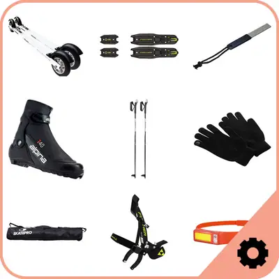 Set SkiGo Skiroll Skate