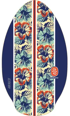 Skim One Hibizkuz Wood 35 Skimboard