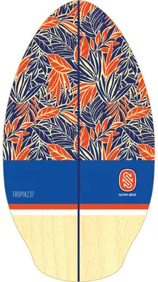 Skim One Tropikz Wood 37 Skimboard