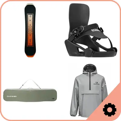 Snowboard Binding & Montering - Snowboard Pakke