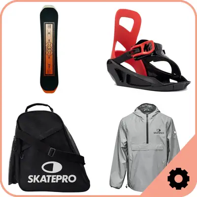 Snowboard Junior Fixations et Mounting