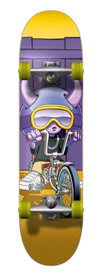 Speed Demons Low Rider Soft Top Complete Skateboard