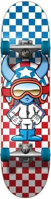 Stars Checkers Skateboard Komplett