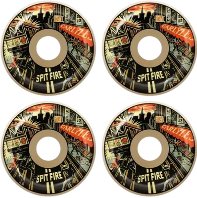 Spitfire Formula Four Carlyle Conical 97D Skateboard Wheels