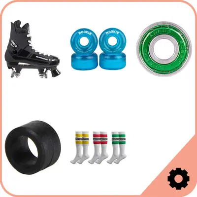 Supreme Turbo 33 Nylon Quad Kétsoros Görkorcsolya