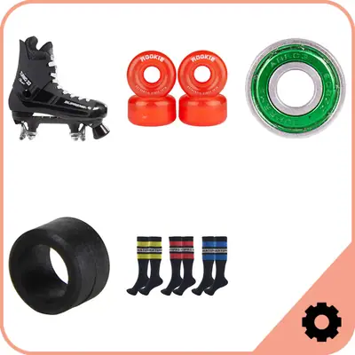 Supreme Turbo 33 Nylon Patins à Roulettes