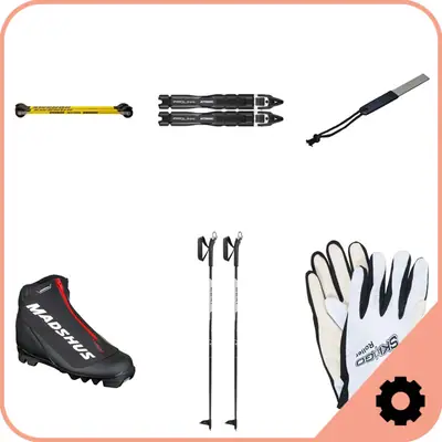 Swenor Classic Roller Ski Set